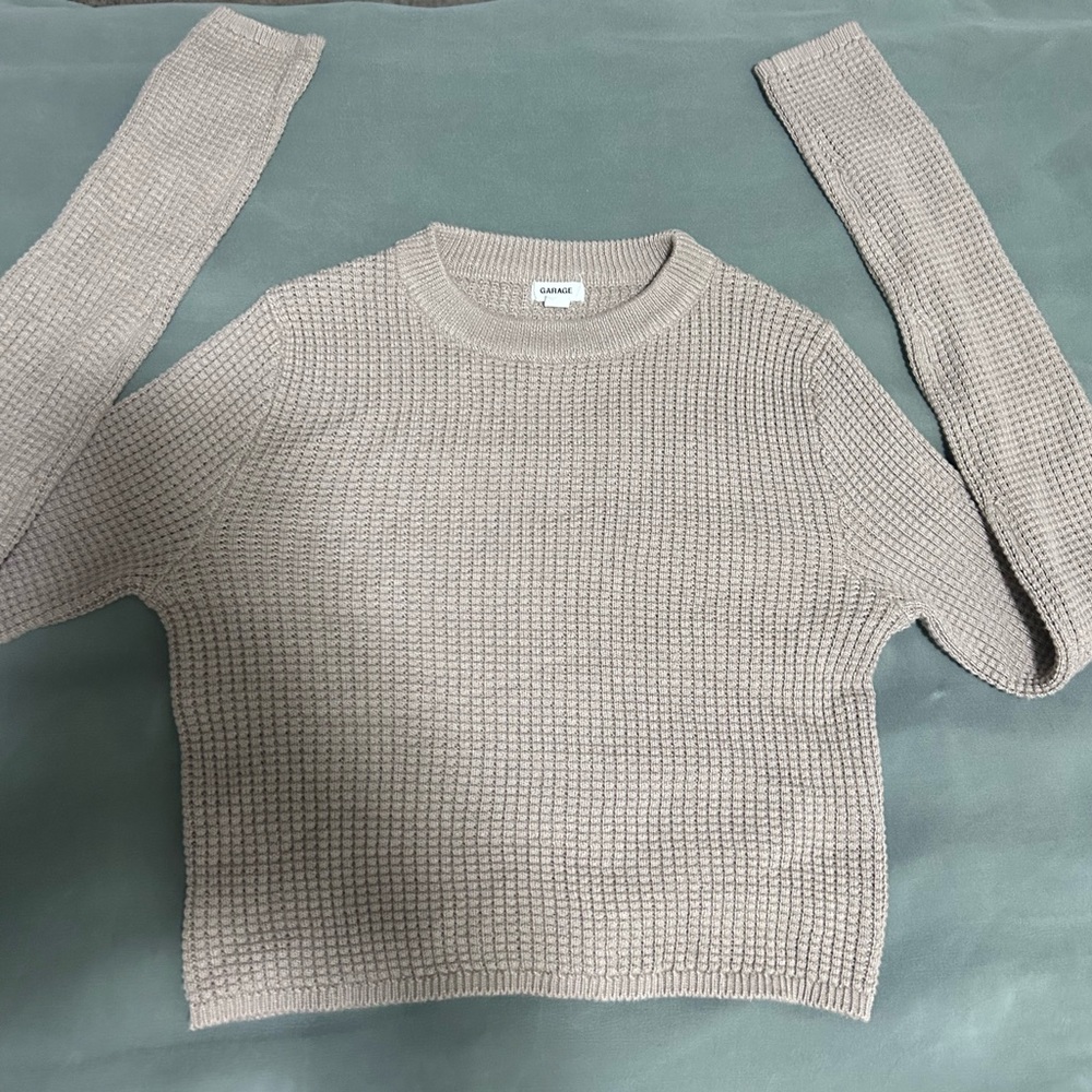 Cropped Garage Sweater
